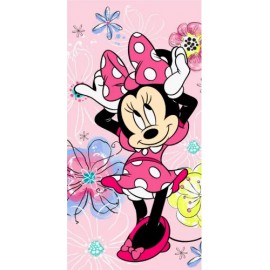 Disney Minnie Pink Bow fürdőlepedő, strand törölköző