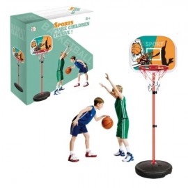  Állítható magasságú, állványos gyermek kosárlabda palánk hálóval kül- és beltérre