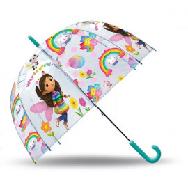 Gabi babaháza gyerek átlátszó félautomata esernyő