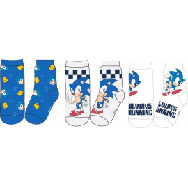 Sonic a sündisznó Running gyerek zokni