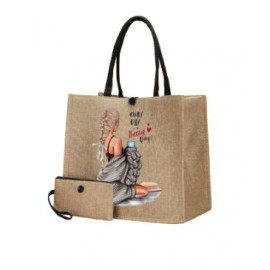 Heidi Vászon táska pénztárcával,női vászon táska,vászon táska