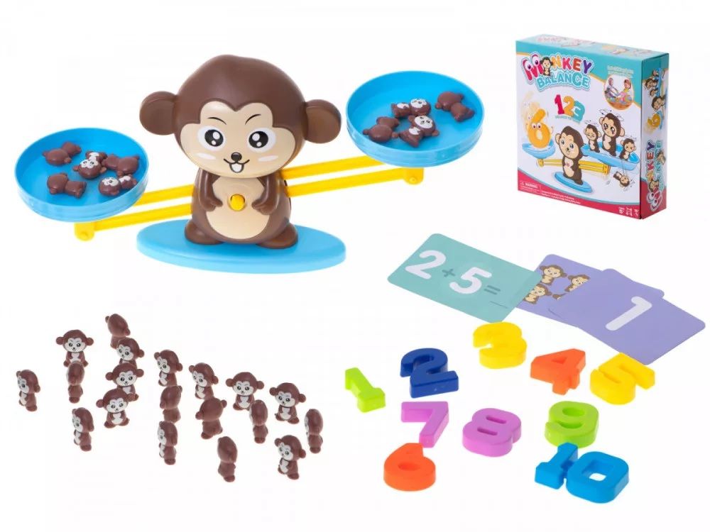 Monkey Balance – matematikai fejlesztő társasjáték gyerekeknek